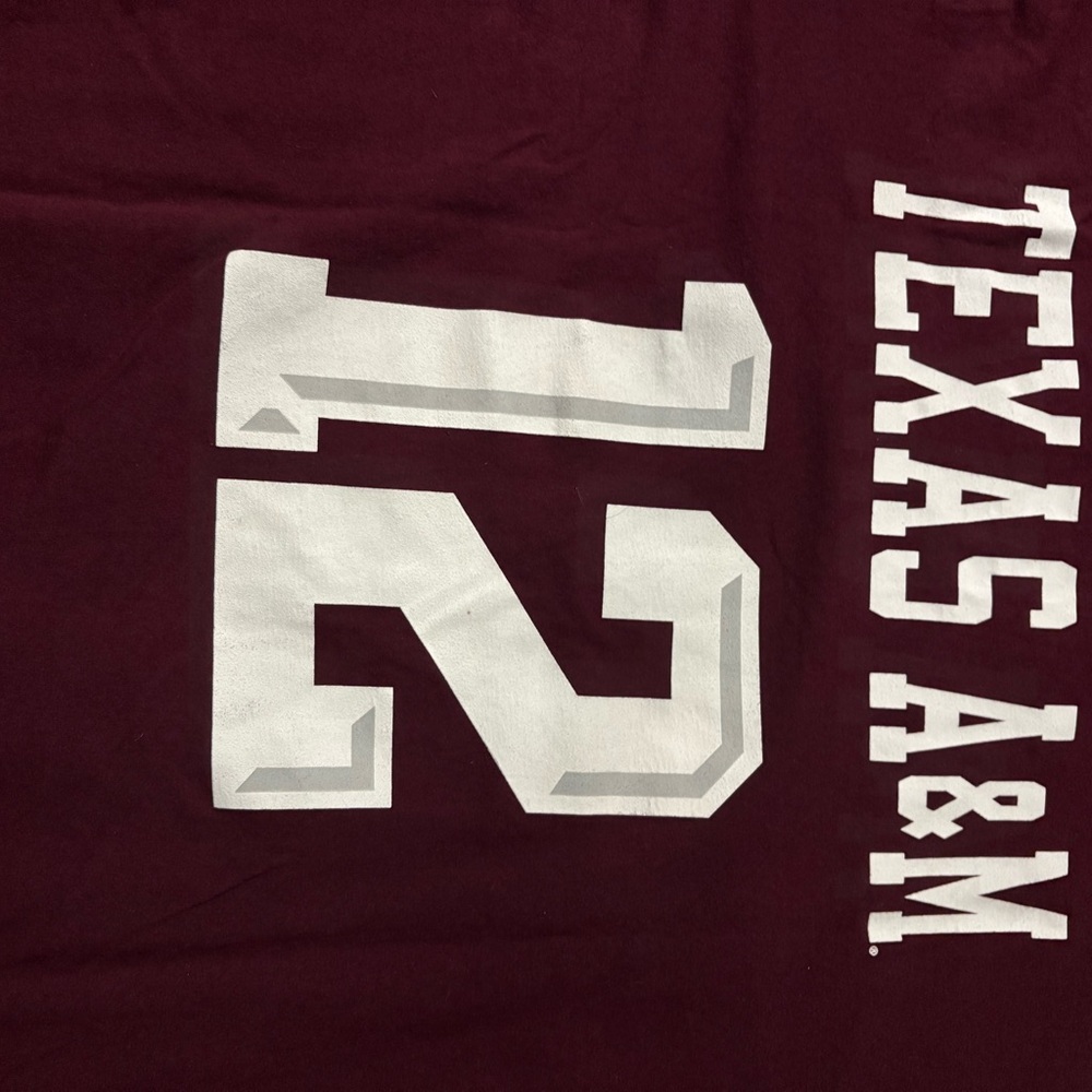 Adidas Burgundy and White Graphic Dress Shirt